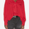 Plalia samlad bomullsvoile-blus Plalia samlad bomullsvoile-blus