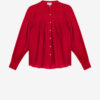 Plalia samlad bomullsvoile-blus Plalia samlad bomullsvoile-blus