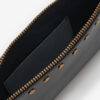 Platt läderclutch Platt läderclutch