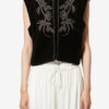 Poppy Studded Velvet Vest Poppy Studded Velvet Vest