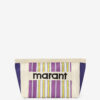 Powden randig nylonclutch Powden randig nylonclutch