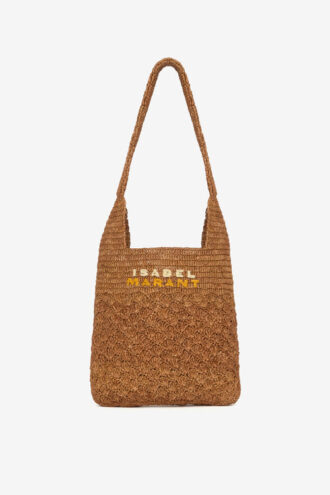 Praia liten raffia-väska