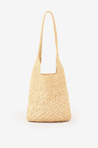 Praia liten väska i raffia