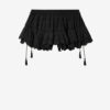 Puria korta bomullsshorts med broderi Puria korta bomullsshorts med broderi