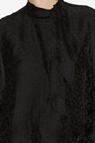 Raphaella blus i silkesjacquard Raphaella blus i silkesjacquard