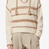 Romera hoodie i merinoullstweed Romera hoodie i merinoullstweed