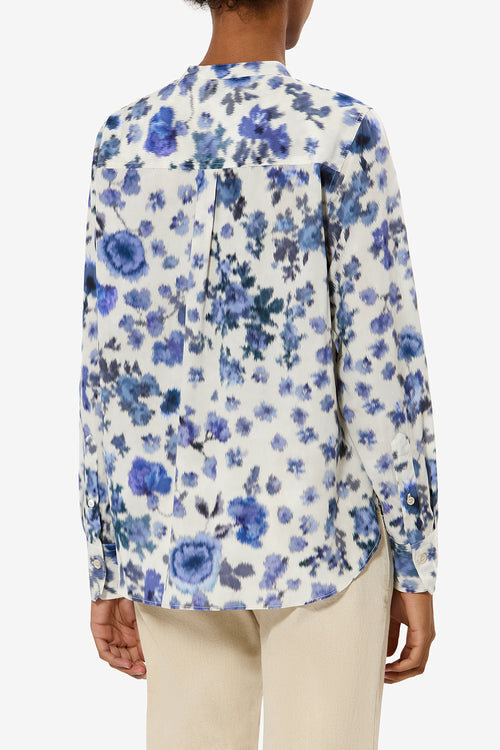 Rusak Silk Rose Print Blouse Rusak Silk Rose Print Blouse