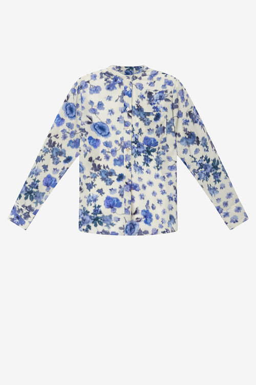 Rusak Silk Rose Print Blouse Rusak Silk Rose Print Blouse