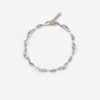 Sachi kedjearmband i silverfärgad mässing Sachi kedjearmband i silverfärgad mässing