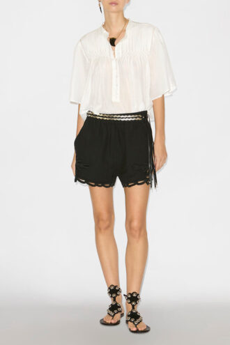 Safa korta shorts med broderi
