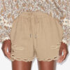 Safa korta shorts med broderi Safa korta shorts med broderi