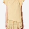 Sebani Asymmetrisk bomullst-shirt Sebani Asymmetrisk bomullst-shirt