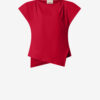 Sebani Asymmetrisk enfärgad bomullst-shirt Sebani Asymmetrisk enfärgad bomullst-shirt