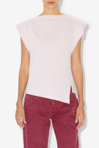 Sebani vadderad asymmetrisk T-shirt