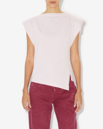 Sebani vadderad asymmetrisk T-shirt
