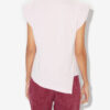 Sebani vadderad asymmetrisk T-shirt Sebani vadderad asymmetrisk T-shirt