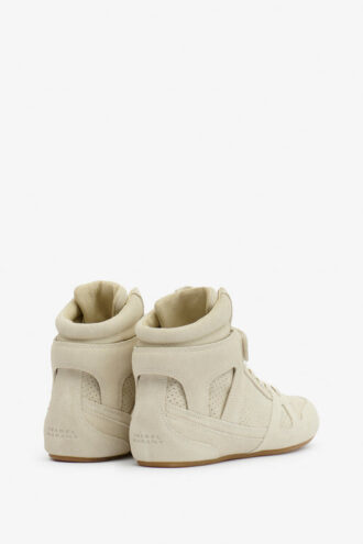 Senny höga sneakers i mocka