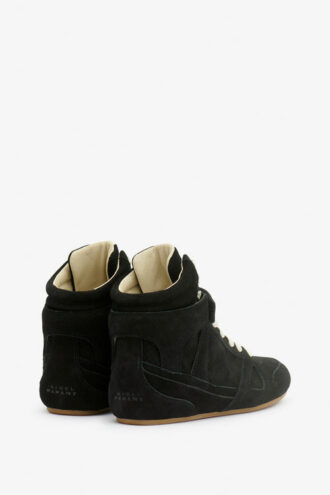 Senny höga sneakers i mocka