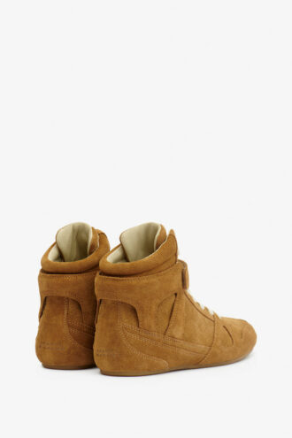 Senny höga sneakers i mocka