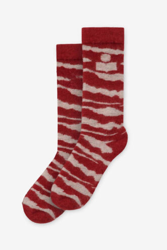 Shona Zebra Pattern Socks