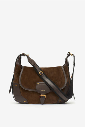 Sierra-messengerbag i mocka