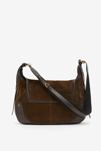 Sierra-messengerbag i mocka