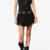 Sornel korta shorts i tryckt muslin Sornel korta shorts i tryckt muslin
