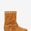 Stania stövlar med platt klack i mocka Stania stövlar med platt klack i mocka