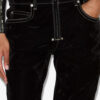 Stelyna Denimjeans i bred modell med sammetskänsla Stelyna Denimjeans i bred modell med sammetskänsla
