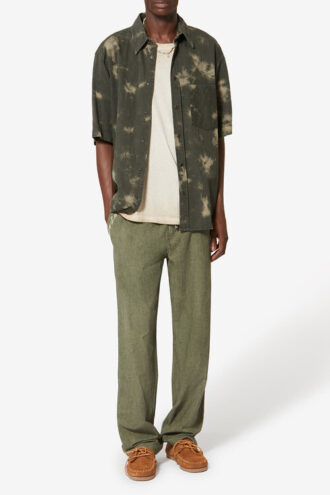 Tabilio Quiltad chambray-skjorta