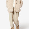 Tarvey kort curly faux fur-kappa Tarvey kort curly faux fur-kappa