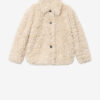 Tarvey kort curly faux fur-kappa Tarvey kort curly faux fur-kappa