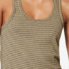 Thea randig T-shirt i bomull och linne Thea randig T-shirt i bomull och linne