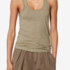 Thea randig T-shirt i bomull och linne Thea randig T-shirt i bomull och linne