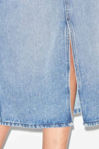 Tilauria midikjol i fin denim Tilauria midikjol i fin denim
