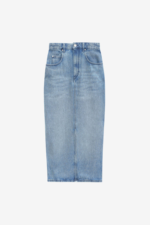Tilauria midikjol i fin denim Tilauria midikjol i fin denim