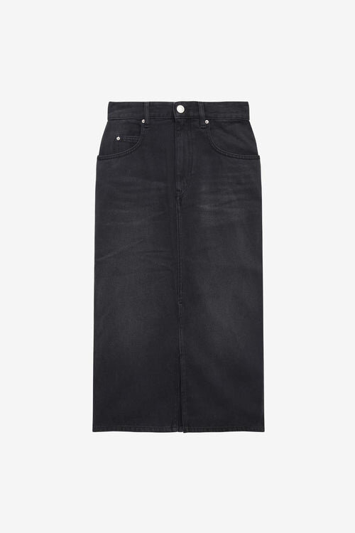 Tilauria midikjol i fin denim Tilauria midikjol i fin denim