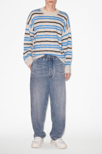 Timeo Flödande jeans med elastisk midja Timeo Flödande jeans med elastisk midja