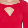 Vandalia Top i rynkad jersey Vandalia Top i rynkad jersey