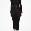Vanessa Roll Neck Dress i enfärgad jersey Vanessa Roll Neck Dress i enfärgad jersey