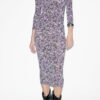 Vanessa Roll Neck Dress i enfärgad jersey Vanessa Roll Neck Dress i enfärgad jersey