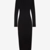 Vanessa Roll Neck Dress i enfärgad jersey Vanessa Roll Neck Dress i enfärgad jersey