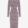 Vanessa Roll Neck Dress i enfärgad jersey Vanessa Roll Neck Dress i enfärgad jersey