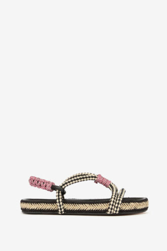 Waltee platta rep-sandaler