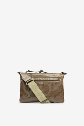 Winna Duo Shiny Leather Shoulder Bag