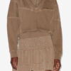 Yaele Faded Topstitched Jersey Sweatshirt Yaele Faded Topstitched Jersey Sweatshirt