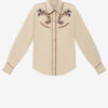 Yzea Western Beaded Cady Shirt