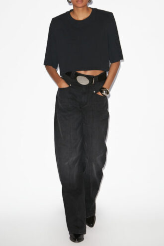 Zaely kort bomullst-shirt Zaely kort bomullst-shirt