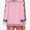Zelda broderad blus i matka-silke Zelda broderad blus i matka-silke