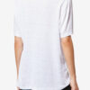 Zewel enfärgad linne-T-shirt med logotyp Zewel enfärgad linne-T-shirt med logotyp